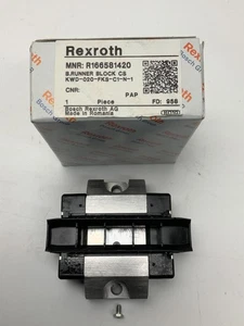 NEW REXROTH R166581420 KUGEL WAGEN BALL CARRIAGE 453560313951 BEARING SIZE 20 - Picture 1 of 1