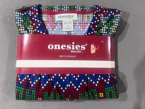 Men's Gerber Onesies Brand One-Piece Pajamas Size L/XL - Picture 1 of 3