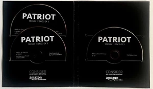Patriot Complete SEASON 1  FYC Emmy  Amazon 3 DVD Set) 10 Eps 2017 New - Picture 1 of 1