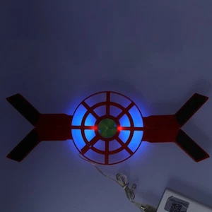 Laptop Cooler Pad With Luminous Large Fan USB Notebook Computer Foldable Stan CB - Bild 1 von 23