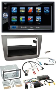 Blaupunkt SD USB TMC Bluetooth 2DIN Lenkrad Navigation für Alfa Romeo Mito silbe - Bild 1 von 10