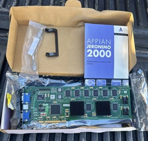RARE 3DLabs Appian Geronimo 2000 PCI Graphics "Glint R3" Permedia 3 - Bild 1 von 10