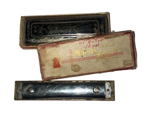 Vintage World Star Special w/Moulin Rouge Jos Fischer Pair  Harmonicas - Picture 1 of 6