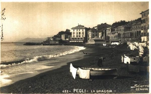 GENOVA PEGLI - La Spiaggia - Fotografica Sciutto - Scritta - #041 - Picture 1 of 2