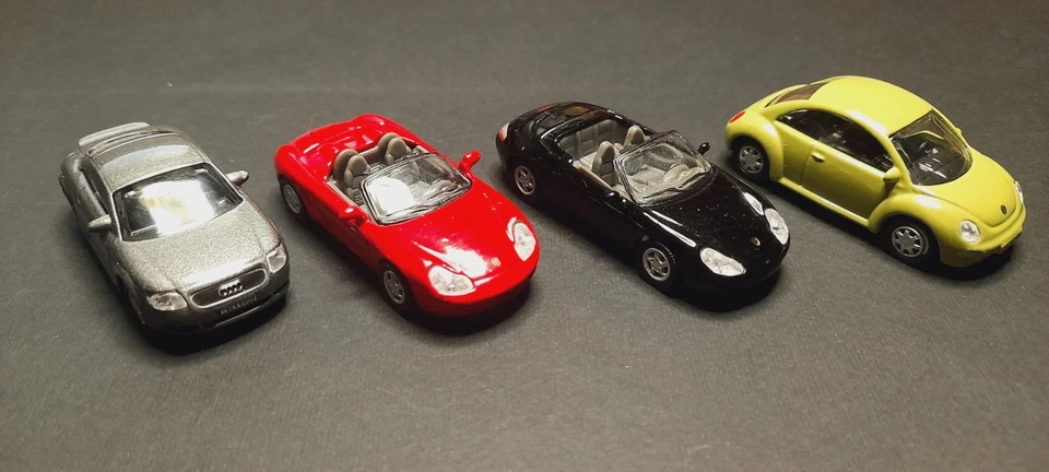 AUDI - PORSCHE - VOLKSWAGEN -Joy City 1/72 - pressofuso e plastica - lotto 7 - Immagine 1 di 4