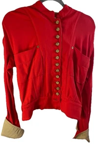 Chaqueta Roja Gianfranco Ferré Vintage Hecha en Italia - Talla 40 - Imagen 1 de 10