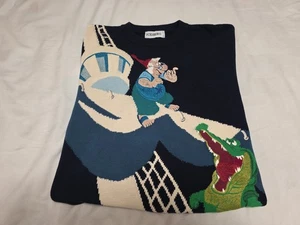 Iceberg Vintage Y2K MR.SMEE/CROC From Peter Pan Pullover Sweater SZ Large - Picture 1 of 14