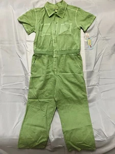 Cat & Jack Girls' Short Sleeve Utility Jumpsuit - Picture 1 of 2