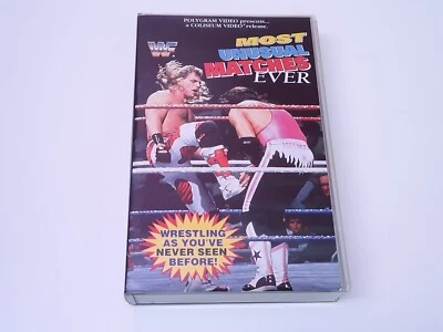 WWF Wrestling Most Unusual Matches Ever VHS German PAL PolyGram Video - Bild 1 von 4
