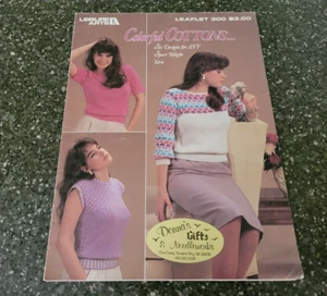 Bunte Baumwoll Pullover Strick Stricken Freizeit Kunst Broschüre 300 - Bild 1 von 2