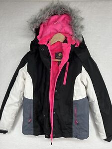 NEW XERSION GIRLS HOODED SKI WINTER COATS JACKET SIZE M 10/12 with Hoodie