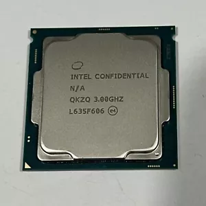 Intel CONFIDENTIAL ENGINEERING QKZQ ES SR32W socket 3,0 GHz 1151 LGA1151 quad CPU - Foto 1 di 6