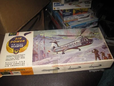 Complete H-16 Rescue/Troop Carrier Twin Rotor Helicopter-Revell-1/96 scale-1961 - Image 1 of 2