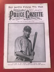 Police ￼gazette June 26, 1915 Ty Cobb￼ - Picture 1 of 10