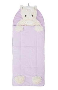 Pottery Barn Kid- Shaggy Unicorn SleepingBag - PreMonogramed HADLEY- PR Checked - Picture 1 of 2