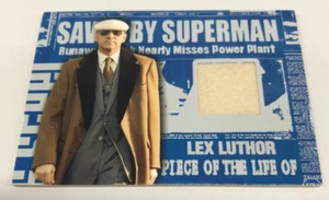 2006 SUPERMAN RETURNS TRADING CARD COSTUME CARD LEX LUTHOR'S COAT - Picture 1 of 2