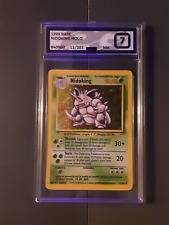 Pokemon Card PSA 7 - Nidoking 11/102 - Unlimited Base Set Holo Rare