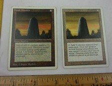 Basalt Monolith X2 Unlimited & revised card MTG Magic the Gathering VINTAGE