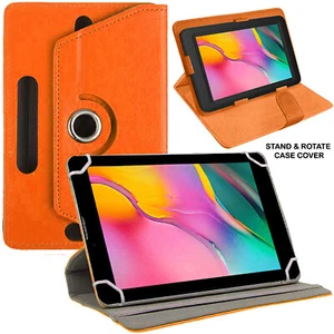 360 Rotating/Stand PU Leather Flip Case Cover Fits Amazon Kindle Fire 7.0'' Inch - Picture 1 of 24