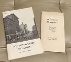 Deux livres - Mes 50 premières années à Dayton livre NCR + livre de devises - 1963