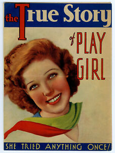 Vintage Hollywood 1932 Loretta Young in Play Girl Rare Advertising Herald