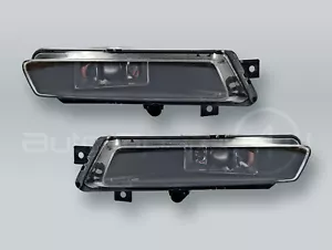 TYC Fog Driving Lights Assy with bulbs PAIR fits 2008-2011 BMW 1-Series E82 E88 - Picture 1 of 2