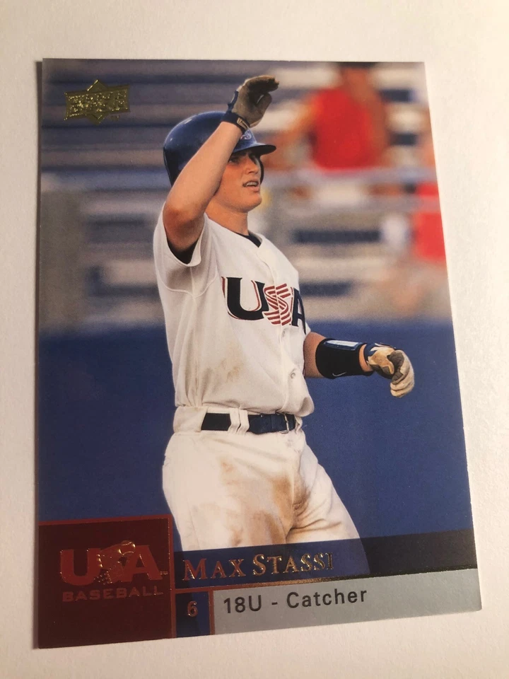 2009 Upper Deck USA Baseball Max Stassi 18UMS - Image 1 of 1