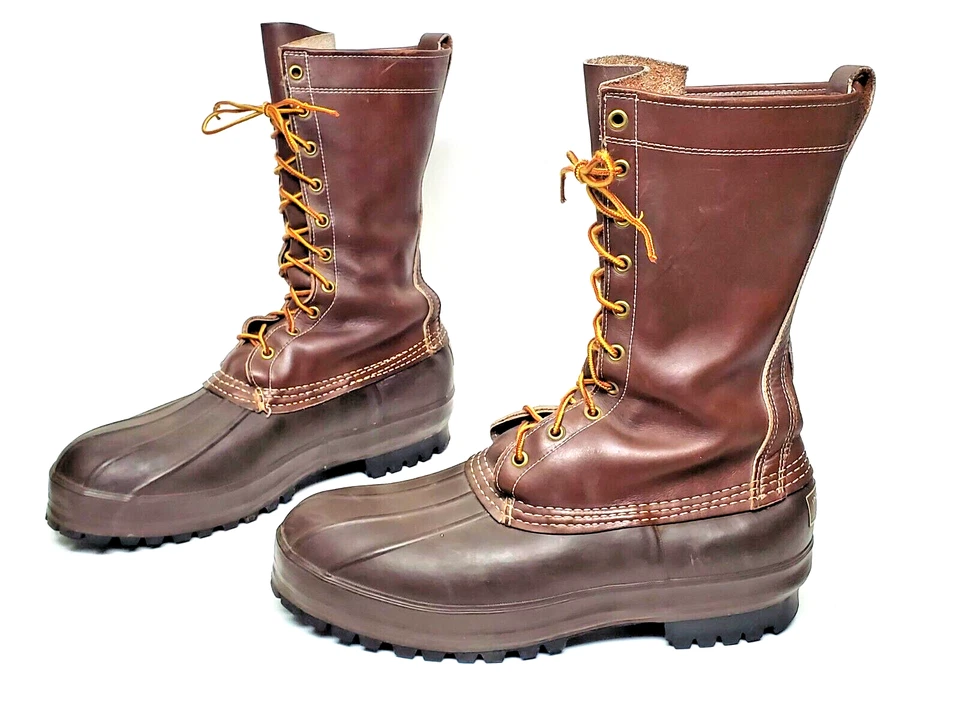 L.L.Bean 11" Insulated MAINE Hunting Boots Men's 12 N - Image 1 of 4