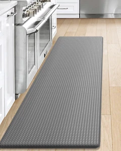 Kitchen Rug anti Fatigue,Non Skid Cushioned Comfort Standing Kitchen Mat Waterpr - Picture 1 of 12