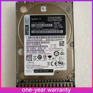 Lenovo 00WG695 00WG696 00WG699 900GB 10K RPM 12Gbps 2.5" SAS Hard Drive - Picture 1 of 3