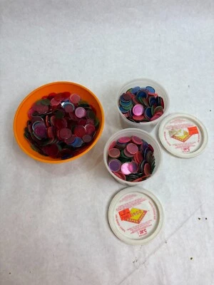 3 个宾果计数芯片容器 — 第 1/4 张图片