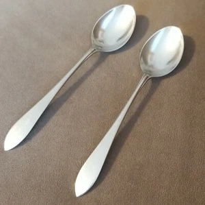 2er Set Vintage Edelstahl 7" Suppenlöffel Made in Germany - Bild 1 von 5