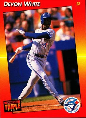 1992 Triple Play #240 Devon White Excellent - Image 1 of 2