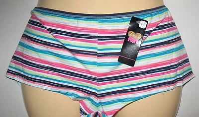 FADED GLORY - NEW - PLUS -XXL/9 COTTON & SPANDEX - BOYLEG  PANTY - 6.5" SIDES  - Image 1 of 3