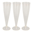 10x Plastic Wine Glass 4.5oz Champagne Glass Cocktail Cup Home Decor Party ✈