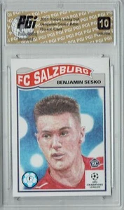 Benjamin Sesko 2021 Topps Living Set #406 PRISTINE Rookie Card PGI 10 - Picture 1 of 1