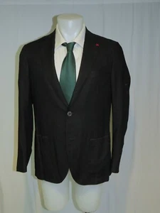 Isaia Sanita No Weight 100% Cashmere Gray Two Button Sport Coat 40R $4195 NWT - Picture 1 of 16