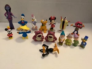 KONVOLUT 16 DISNEY PVC KUNSTSTOFF FIGUREN MINNIE MOUSE DONALD DUCK DAFFY DUCK - Bild 1 von 20