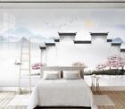 3D Chinesisch Gebäude M1774 Tapete Wandbild Selbstklebend Abnehmbare Aufkleber