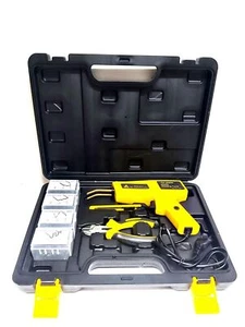 PISTOLA SALDATRICE SALDATURA PLASTICA 50W KIT RIPARAZIONE PARAURTI AUTO 400PZ - Foto 1 di 7