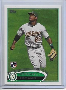 2012 Topps Series 1 Michael Taylor Rookie Card - Picture 1 of 1