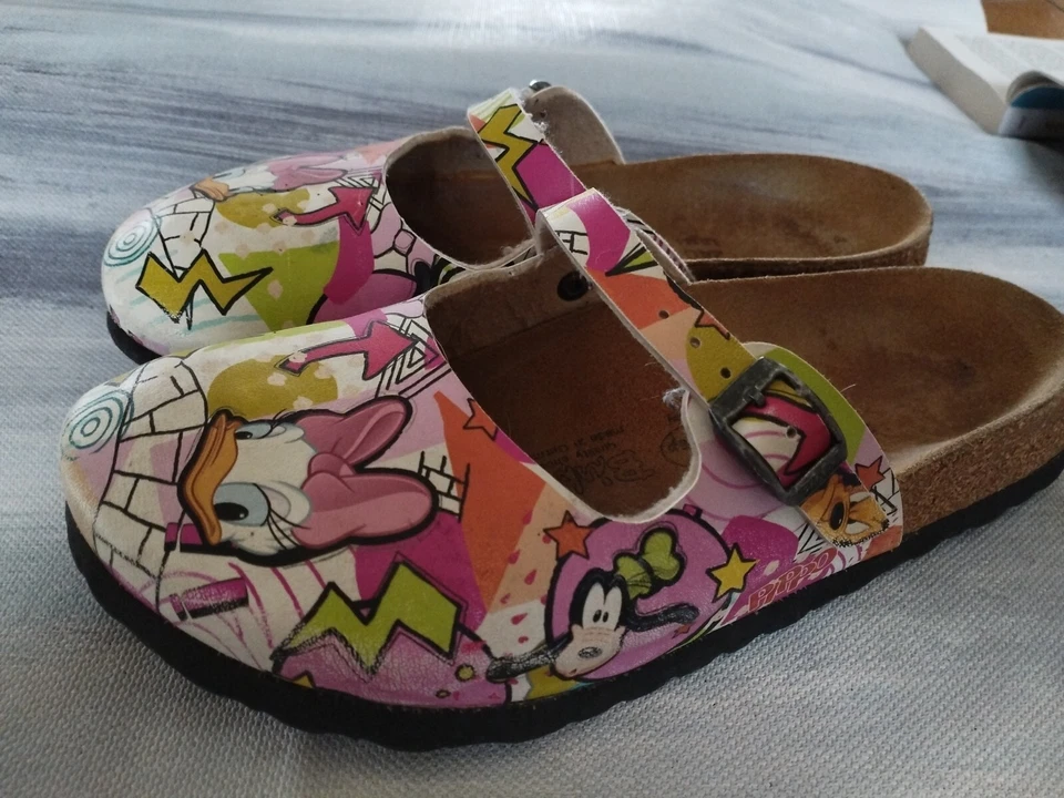 Birki's Fille enfant 37 Mules Sandales Sabots Birkenstock Disney Daisy Chaussure - Photo 1/4