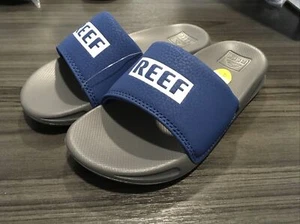 Reef Kids One Slide | Grey Blue | Size 4/5 - Picture 1 of 5