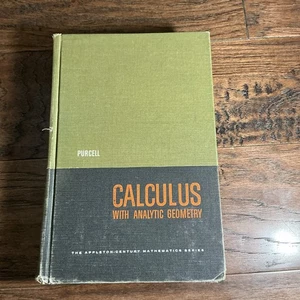 Calculus with Analytic Geometry by Edwin J. Purcell Hardcover 1965 - Imagen 1 de 10