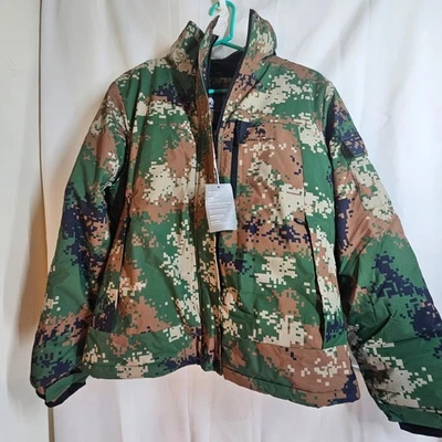 Camel Crown Camo Woman's Puffer Jacket Insulated Winter Coat Windproof - Image 1 of 4