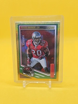 2025 Score Ronde Barber Gold Sparkle #'d 429/499 #298 Tampa Bay Buccaneers  - Image 1 of 2