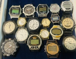 TIMEX WATCH HEAD LOT- 18 Timex Watch Heads - Picture 1 of 17