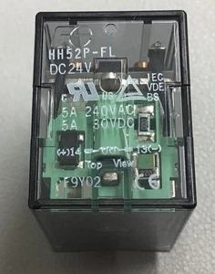 Fuji Electric 24VDC Miniatur Steuerrelais HH52P-FL (b626) - Bild 1 von 5