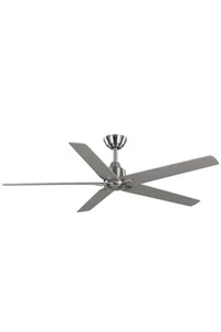 Bellmore 56 in. Indoor Brushed Nickel Ceiling Fan with DC Motor - Picture 1 of 2