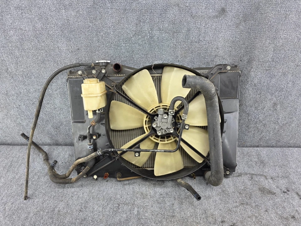 LEXUS 1998-2000 SC400 OEM MOTOR RADIADOR VENTILADOR DE REFRIGERACIÓN CUBIERTA CONDENSADOR Foto 1 de 4